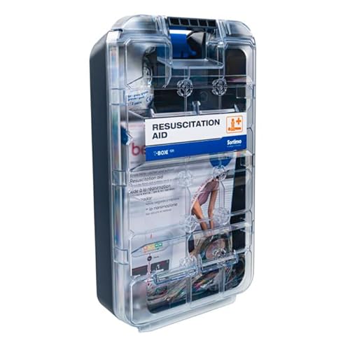 Sortimo T-BOXX 120 Erste Hilfe Reanimation – inkl. LifePad by Beurer, Handschuhe, Beatmungstuch & Schere. Transparenter Deckel für schnellen Zugriff, ideal für Ersthelfer & Notfälle von Sortimo