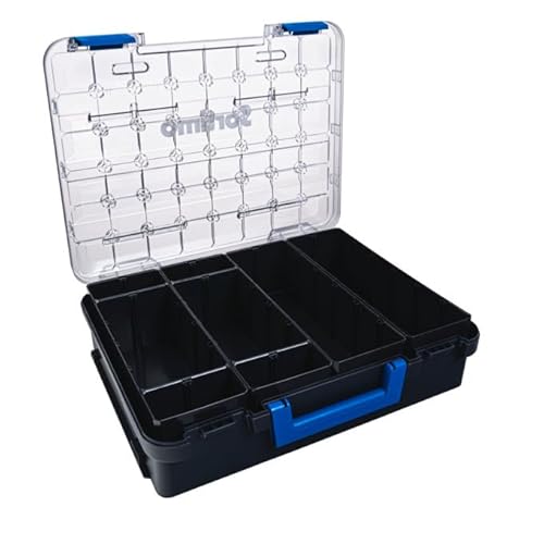 Sortimo T-BOXX 330 mit 4 Insetboxen H95 – Perfekte Aufbewahrung für lange Materialien wie Schrauben & Ankerstangen. Transparenter Deckel, flexible Trennwände Sortimo T-BOXX 330 mit 4 Insetboxen H95 – Perfekte Aufbewahrung für lange Materialien wie Schrauben & Ankerstangen. Transparenter Deckel, flexible Trennwände von Sortimo