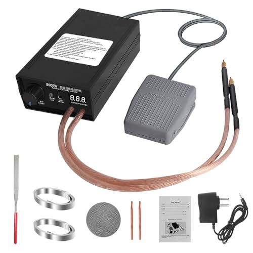 8000W Punktschweißgerät für Akkus, Akku Schweißgerät mit Fußpedal Nickelband und Punktschweißstift, Hochleistungs-Handschweißgerät für 18650 Akku-Pack-Schweißgeräte 8000W Punktschweißgerät für Akkus, Akku Schweißgerät mit Fußpedal Nickelband und Punktschweißstift, Hochleistungs-Handschweißgerät für 18650 Akku-Pack-Schweißgeräte von Sosisul