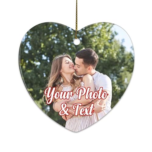 Personalisierte Weihnachtsanhänger mit Name, 2025 Kunstharz Weihnachtsbaumschmuck, Personalisierte Weihnachtskugeln Geschenke für Familienmitglieder, Ehemann, Freunde von SosnSusn