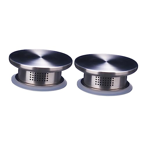 2Stücke Wasserkrugdeckel mit Filterdesign Wassertopfabdeckung für Glasflaschen für Tees und Kalte Getränke Modern für Täglichen Gebrauch von Sosoport