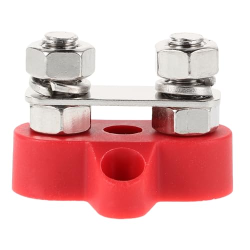 Sosoport 1 Satz Dual Battery Binding Posts Terminal Block für Lkw Wohnmobile Boote Isolierte Verteilerklemmen mit Hoher Leitfähigkeit Sichtbarkeit Langlebige Konstruktion Unterlegscheiben Sosoport 1 Satz Dual Battery Binding Posts Terminal Block für Lkw Wohnmobile Boote Isolierte Verteilerklemmen mit Hoher Leitfähigkeit Sichtbarkeit Langlebige Konstruktion Unterlegscheiben von Sosoport