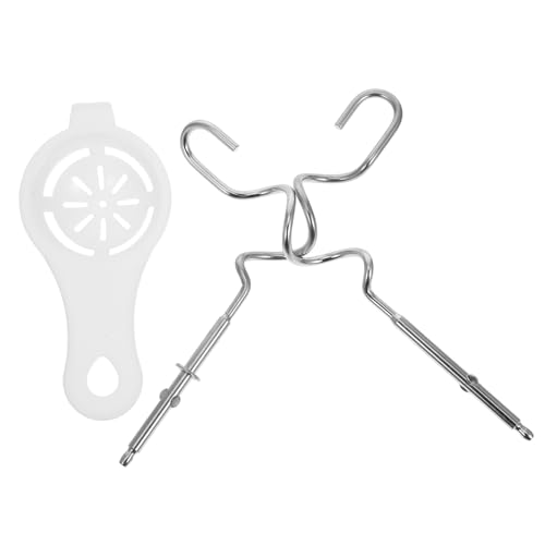 Sosoport 1 Satz Handmixer Zubehör aus Knethaken Eientrenner für Vielseitige Küchenaufgaben Leicht zu Reinigen und Robust für Backen und Kochen von Sosoport