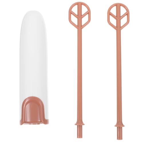 Sosoport 1 Satz Handmixer für Babynahrung Elektrischer Mixer mit Verlängertem Griff Teiliges für Zubereitung von Milchpulver und Getränken Einfach zu Reinigen und Wiederverwendbar von Sosoport