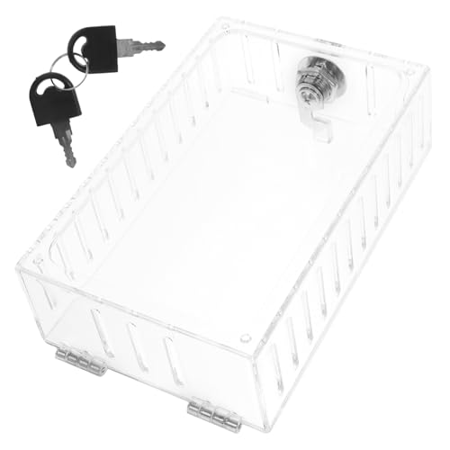 Sosoport 1 Satz Thermostat Lock Box Schlüssel Schutzbox für Wandthermostate Transparente Abdeckung Robuste Sicherheitslösung gegen Manipulation für Zuhause und Außenbereiche Sosoport 1 Satz Thermostat Lock Box Schlüssel Schutzbox für Wandthermostate Transparente Abdeckung Robuste Sicherheitslösung gegen Manipulation für Zuhause und Außenbereiche von Sosoport