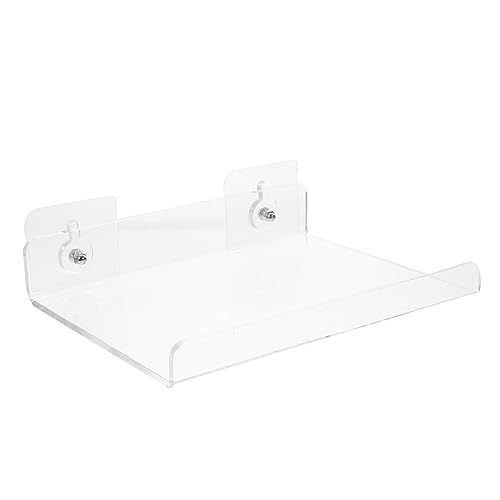 Sosoport 1 Satz Wandmontiertes Regal Badezimmer Organizer Schwebendes Regal für Toilettenartikel oder Gewürze ohne Bohren Modern und Praktisch von Sosoport