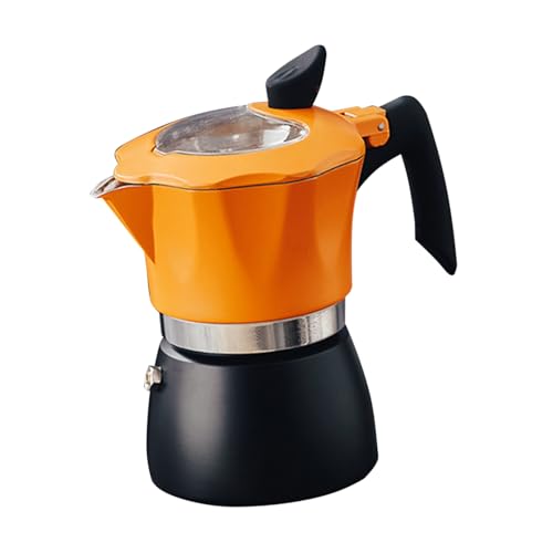 Sosoport 1 Stück Kaffeemaker Handbrüh Kaffeekanne Ergonomisches Design für Zuhause und Büro Schwarz Orange für Espresso und Aromatischen Kaffee Sosoport 1 Stück Kaffeemaker Handbrüh Kaffeekanne Ergonomisches Design für Zuhause und Büro Schwarz Orange für Espresso und Aromatischen Kaffee von Sosoport
