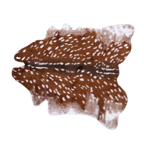 Sosoport 1 Stück Plüsch Bodenmatte Kinderzimmer Heimteppich Matte rutschfeste Schlafzimmer Fußmatten Für Haus Schlafzimmer Matte Polyester von Sosoport
