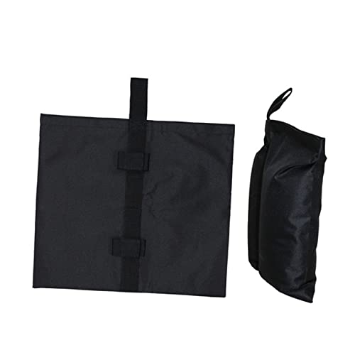 Sosoport 1 Stück Zelt Feste Sandsäcke Zeltsandsäcke Winddichter Sandsack Doppelt Befüllbare Sandsäcke Für Den Außenbereich Baldachin Sandsäcke Pavillon Sandsäcke Sandbeutel Tasche Schwarz von Sosoport