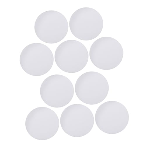 Sosoport 10 Stück Lampenschirme für Deckenleuchten Antiblendender Diffusor für Spotlights Lampenabdeckung für Sanfte Beleuchtung Praktische DIY Wohnaccessoires von Sosoport