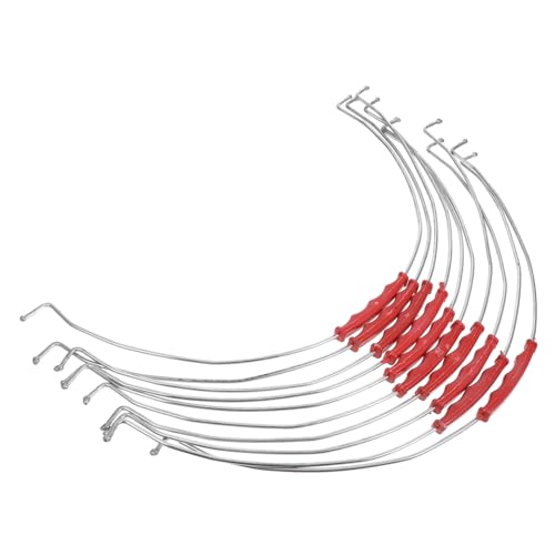 Sosoport 10 Stück Teiliges Eimergriff Ersatzgriff aus Verzinktem Stahl und Kunststoff Robust und Installieren als Griff für Baueimer Farbbehälter und Tierfuttereimer Schnelle Montage und Sosoport 10 Stück Teiliges Eimergriff Ersatzgriff aus Verzinktem Stahl und Kunststoff Robust und Installieren als Griff für Baueimer Farbbehälter und Tierfuttereimer Schnelle Montage und von Sosoport
