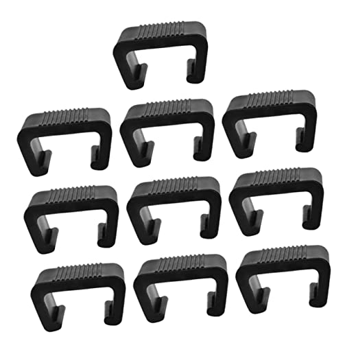 Sosoport 10 Stück Teiliges Rattan Möbel Clips für Outdoor Gartenmöbel Stabile Wicker Möbelverbinder zur Festen Verbindung von Sofa und Stühlen Installieren Wetterbeständig für Terrasse und von Sosoport