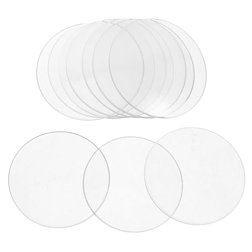 Sosoport 10 Stück Teiliges Runde Laborgläser aus Transparentem Dickem Glas mit Gebogener Form Widerstandsfähig und Sicher für Chemische Experimente und Laboranwendungen Sosoport 10 Stück Teiliges Runde Laborgläser aus Transparentem Dickem Glas mit Gebogener Form Widerstandsfähig und Sicher für Chemische Experimente und Laboranwendungen von Sosoport