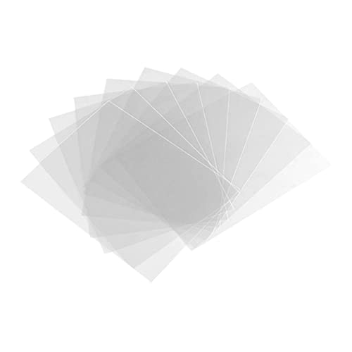 Sosoport 10 Stück Transparente Kunststoffplatten Bruchsichere Folien für Bilderrahmen Bastelprojekte Geeignet für Kunstwerke Displays und Menüs Sosoport 10 Stück Transparente Kunststoffplatten Bruchsichere Folien für Bilderrahmen Bastelprojekte Geeignet für Kunstwerke Displays und Menüs von Sosoport
