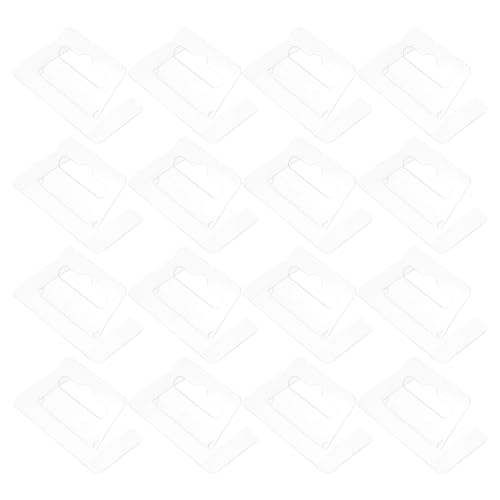 Sosoport 100 Stück Selbstklebende Transparente Hang Tabs mit Schlitzloch Faltbare PVC Haken für Einzelhandel und Vielseitige Wandbefestigung Robustes Material Einfache Werkzeugfreie Sosoport 100 Stück Selbstklebende Transparente Hang Tabs mit Schlitzloch Faltbare PVC Haken für Einzelhandel und Vielseitige Wandbefestigung Robustes Material Einfache Werkzeugfreie von Sosoport