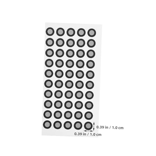 Sosoport 1100 Stück Hochreflektierende Marker Wiederverwendbare Reflektierende Folienpunkte für Industrielle Ausrichtung und Kalibrierung Innendurchmesser Außendurchmesser Sosoport 1100 Stück Hochreflektierende Marker Wiederverwendbare Reflektierende Folienpunkte für Industrielle Ausrichtung und Kalibrierung Innendurchmesser Außendurchmesser von Sosoport