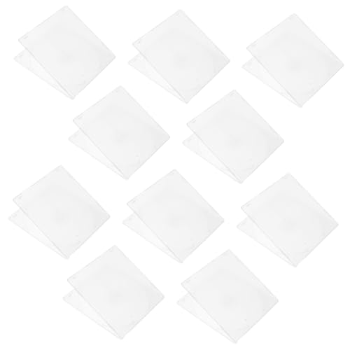 Sosoport 12 Stück Teiliges Ultradünnes CD Box Transparent mit Schutzfolie und Einsteckfach Tragbare CD Aufbewahrungsbox für Heimkino Großer Stauraum Einfach zu Organisieren und Sosoport 12 Stück Teiliges Ultradünnes CD Box Transparent mit Schutzfolie und Einsteckfach Tragbare CD Aufbewahrungsbox für Heimkino Großer Stauraum Einfach zu Organisieren und von Sosoport