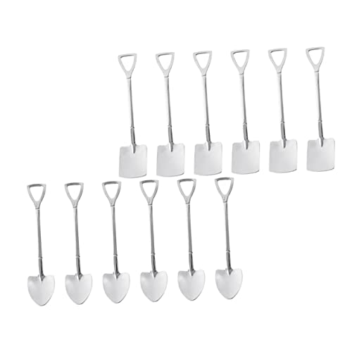 Sosoport 12Stücke Dessertlöffel Kreative Schaufel für Eis Wassermelon und Süßspeisen Leichtgewichtig für Partys und Täglichen Gebrauch Sosoport 12Stücke Dessertlöffel Kreative Schaufel für Eis Wassermelon und Süßspeisen Leichtgewichtig für Partys und Täglichen Gebrauch von Sosoport