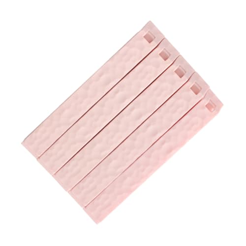 Sosoport 15 Stück Lebensmittelechte Kunststoff Beutelclips Kleine Frischhalte Verschlussklemmen für Snack Lebensmittelbeutel Wiederverwendbare Dichtungsclips für Küche von Sosoport