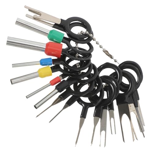 Sosoport 18 Stück Teiliges Terminal Entfernung Werkzeugset Professionelles Auspinwerkzeug für Elektroanschlüsse für von Kabelbaum und Steckverbindern Sosoport 18 Stück Teiliges Terminal Entfernung Werkzeugset Professionelles Auspinwerkzeug für Elektroanschlüsse für von Kabelbaum und Steckverbindern von Sosoport