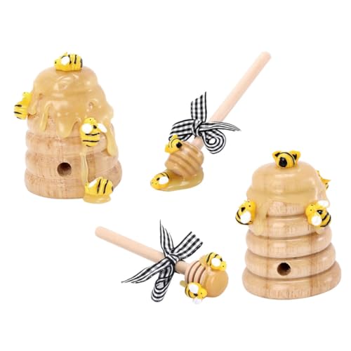 Sosoport 1Satz Bienenfest Dekoration mit Design und Holzschöpflöffel Teiliges für Fröhliche Feste und Ansprechende Tischgestaltung Sosoport 1Satz Bienenfest Dekoration mit Design und Holzschöpflöffel Teiliges für Fröhliche Feste und Ansprechende Tischgestaltung von Sosoport