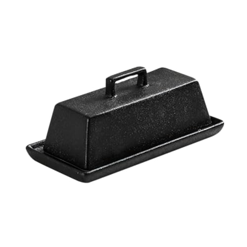 Sosoport 1Satz Kreatives Butter Speicher Tablett aus Keramik mit Deckel Butterdose für Alltagsmahlzeiten Spülmaschinenfest und Langlebig für Steak Pizza und Sosoport 1Satz Kreatives Butter Speicher Tablett aus Keramik mit Deckel Butterdose für Alltagsmahlzeiten Spülmaschinenfest und Langlebig für Steak Pizza und von Sosoport