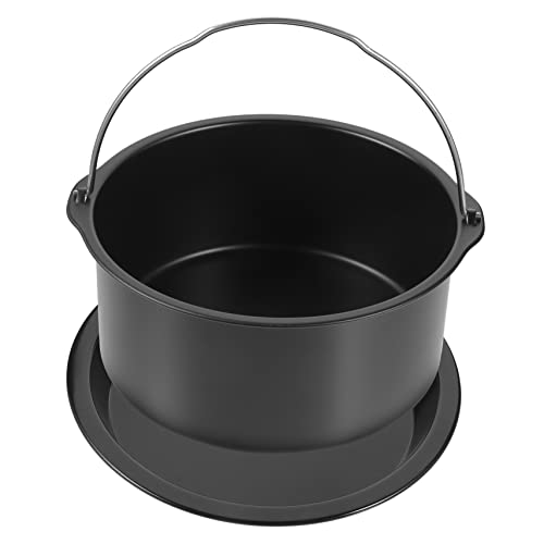 Sosoport 1Satz Luftbraten Pfannen Teiliges Backblech und Kuchenpfanne aus Langlebigem Karbonstahl Hitzebeständig und Wiederverwendbar für Air Fryer und Bbq Sosoport 1Satz Luftbraten Pfannen Teiliges Backblech und Kuchenpfanne aus Langlebigem Karbonstahl Hitzebeständig und Wiederverwendbar für Air Fryer und Bbq von Sosoport