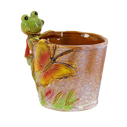 Sosoport 1Stk nordisches Kaktustopf dekorativ Kakteentöpfe aus Keramik Ornament Anlage Blumentopf aus Keramik Mini-Blumentopf Pflanze Kleiner Blumentopf Kunsthandwerk schmücken Statue von Sosoport