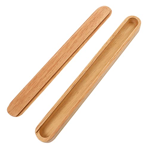 Sosoport Tragbare Essstäbchenbox aus Holz Wiederverwendbare Stäbchenaufbewahrung Retro Stil Essstäbchenbehälter für Reisen Hygienischer Essstäbchenhalter 1 Stück von Sosoport