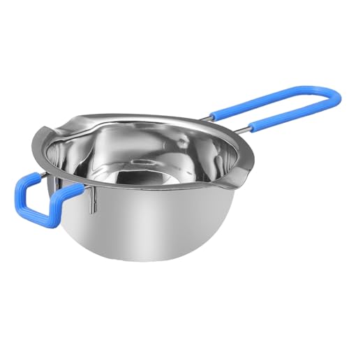 Sosoport 1Stück Schmelztopf für DIY Schokolade mit Silikongriff Material zum Schmelzen von Butter Käse und Leicht zu Reinigen für von Sosoport
