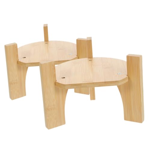 Sosoport 2 STÜCK Holz Getränkespender Ständer Rund Vielseitig Einsetzbar für Vasen Wasserbehälter Getränkebehälter Pflegeleicht Minimalistisches Design für Zuhause Büro Sosoport 2 STÜCK Holz Getränkespender Ständer Rund Vielseitig Einsetzbar für Vasen Wasserbehälter Getränkebehälter Pflegeleicht Minimalistisches Design für Zuhause Büro von Sosoport
