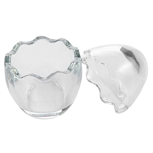 Sosoport 2 Stück Dessertbecher Pudding und Joghurtbecher Hochwertige Geruchsneutrale Glasformen für Desserts für Partys und Feiern von Sosoport