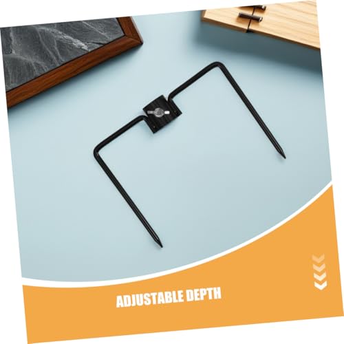 Sosoport 2 Stück Eisen Gartenflaggenhalter Erdspieß Fahnenmastständer Stangenstabilisator Für Angeln Camping Und Strandschirm Hof Rasendekoration von Sosoport