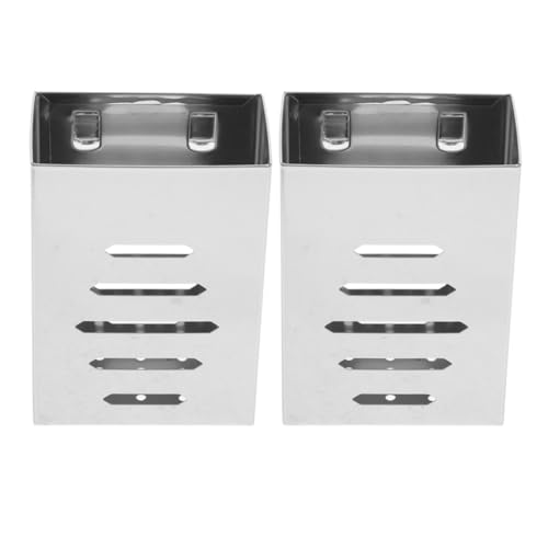 Sosoport 2 Stück Essstäbchen Und Löffelfass Großer Löffelhalter Utensilienhalter Haushaltsbesteckhalter Utensilienhalter Utensilienhalter Für Die Küche Besteck Abtropfgestell von Sosoport