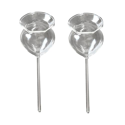 Sosoport 2 Stück Glas Versickerungs Tropfbewässerungspflanzen Form Selbstbewässerungstopf Garten Auto Clear Globe Blumentopf Bewässerungsbirne Selbstbewässerungskugeln Glühbirnen Sosoport 2 Stück Glas Versickerungs Tropfbewässerungspflanzen Form Selbstbewässerungstopf Garten Auto Clear Globe Blumentopf Bewässerungsbirne Selbstbewässerungskugeln Glühbirnen von Sosoport
