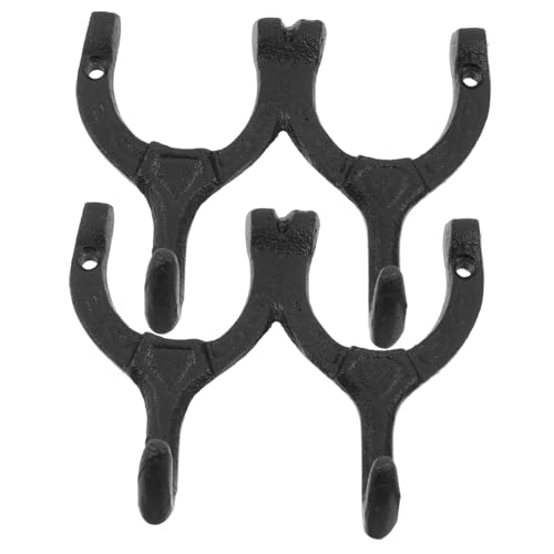 Sosoport 2 Stück Gusseisen Wandhaken Pferdehufe Doppelhaken Vintage Garderobenhaken Robust für Bad Küche Hotel Praktische Aufbewahrung Dekorative Wandmontage Sosoport 2 Stück Gusseisen Wandhaken Pferdehufe Doppelhaken Vintage Garderobenhaken Robust für Bad Küche Hotel Praktische Aufbewahrung Dekorative Wandmontage von Sosoport