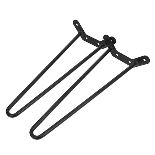Sosoport 2 Stück Haarnadel Tischbeine Metallmöbelbeine für Esstisch Couchtisch Schreibtisch Höhe Langlebig Einfache Installation für DIY Projekte von Sosoport