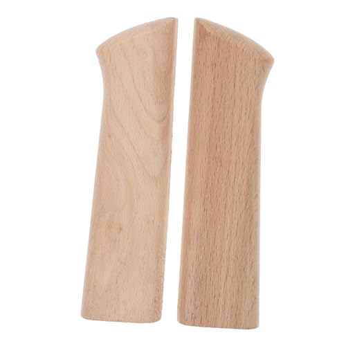 Sosoport 2 Stück Holzgriff für Küchenmesser Ergonomischer Rutschfester Beechwood Austauschgriff für Japanische Kochmesser Zubehör für Einfache Handhabung und Reparatur Sosoport 2 Stück Holzgriff für Küchenmesser Ergonomischer Rutschfester Beechwood Austauschgriff für Japanische Kochmesser Zubehör für Einfache Handhabung und Reparatur von Sosoport