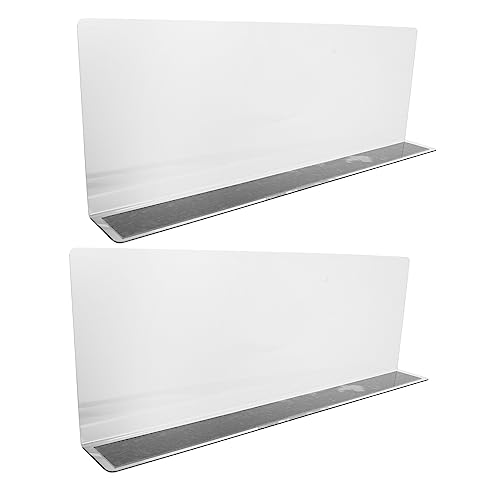 Sosoport Regalteiler L-Form 2 Stück PVC Magnetisch für Supermärkte Praktische Regaltrenner für Warenorganisation und Einfache Handhabung Sosoport Regalteiler L-Form 2 Stück PVC Magnetisch für Supermärkte Praktische Regaltrenner für Warenorganisation und Einfache Handhabung von Sosoport