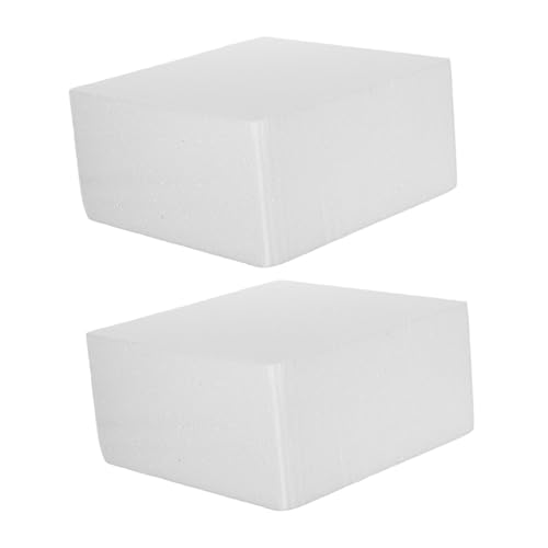 Sosoport 2 Stück Quadratische Kuchenmodelle aus Leichtem Schaumstoff Weiße Übungs Dummys für Fondant Dekoration Wiederverwendbare Schaummodelle für Anfänger zum Kuchenverzieren und Display Sosoport 2 Stück Quadratische Kuchenmodelle aus Leichtem Schaumstoff Weiße Übungs Dummys für Fondant Dekoration Wiederverwendbare Schaummodelle für Anfänger zum Kuchenverzieren und Display von Sosoport