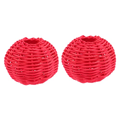 Sosoport 2 Stück Rattan Lampenschirme für Hängelampen Gewebte Pendelleuchten Stilvolle Lichtdekoration für Tisch und Stehlampen für Gemütliche Wohnräume Sosoport 2 Stück Rattan Lampenschirme für Hängelampen Gewebte Pendelleuchten Stilvolle Lichtdekoration für Tisch und Stehlampen für Gemütliche Wohnräume von Sosoport