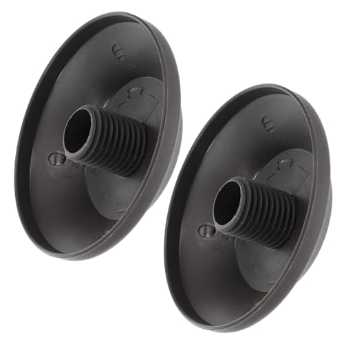 Sosoport 2 Stück Regenschirm Endkappen Ersatzkappen Kunststoff Schutzkappen für Schirmspitzen Robust Abriebfest Passend für Stock und Sonnenschirme Praktische Reparaturteile von Sosoport