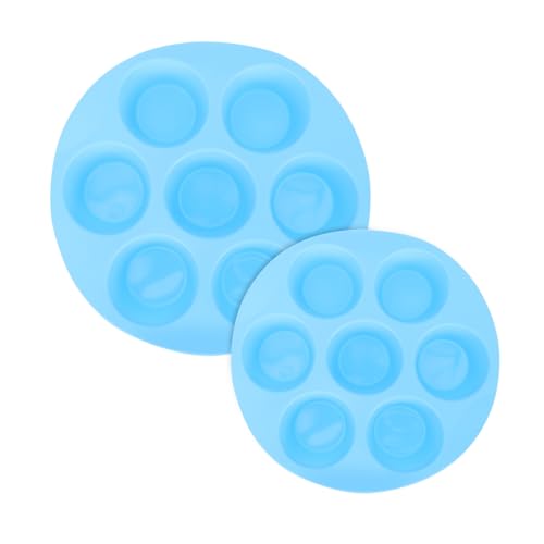 Sosoport 2 Stück Silikon Muffinform Fach Hitzebeständig Wiederverwendbar Antihaftbeschichtet Geeignet für Backofen Mikrowelle und Heißluftfritteuse Teiliges Groß Klein Blau Sosoport 2 Stück Silikon Muffinform Fach Hitzebeständig Wiederverwendbar Antihaftbeschichtet Geeignet für Backofen Mikrowelle und Heißluftfritteuse Teiliges Groß Klein Blau von Sosoport