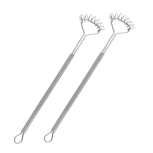 Sosoport 2 Stück Sprungbesen Handmixer mit Dickem Griff Langlebiger Küchenrührbesen für Backen Kochen Bars und Restaurants Multifunktions Baking Tool von Sosoport