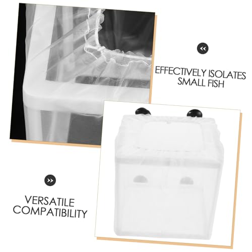 Sosoport 2stücke Schwimmende Aquarium-zuchtbox Transparent Mit Netz Für Jungfische Und Garnelen Mit Trennwand Isolationsbox Für Fischzucht Und Eiinkubation Sosoport 2stücke Schwimmende Aquarium-zuchtbox Transparent Mit Netz Für Jungfische Und Garnelen Mit Trennwand Isolationsbox Für Fischzucht Und Eiinkubation von Sosoport