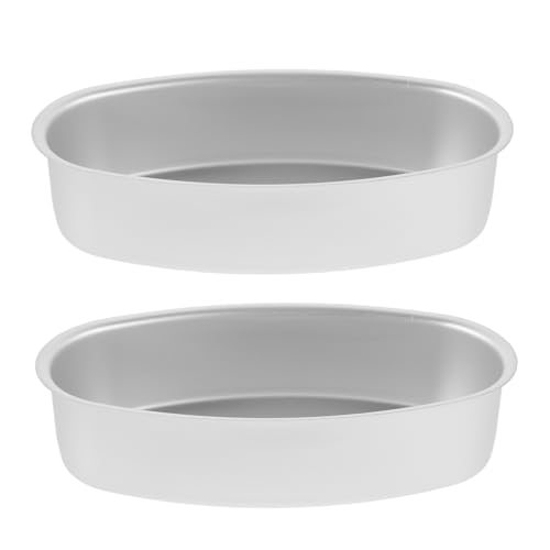 Sosoport 2 Stück Teiliges Backform Set aus Antihaftbeschichtete Käsekuchen und Brotform Hitzebeständig Spülmaschinengeeignet Vielseitig für Kuchen Mousse und Desserts Zuhause von Sosoport