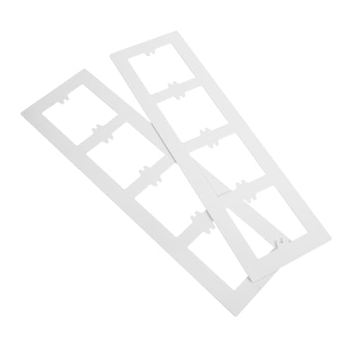 Sosoport 2 Stück Teiliges Fach Wippschalter Wandplatte Weiß Kompatibel mit Typ Unterputzdose Einfache Installation Nahtlose Abdeckung für Schalter und Steckdosen Modernes Minimalistisches Sosoport 2 Stück Teiliges Fach Wippschalter Wandplatte Weiß Kompatibel mit Typ Unterputzdose Einfache Installation Nahtlose Abdeckung für Schalter und Steckdosen Modernes Minimalistisches von Sosoport