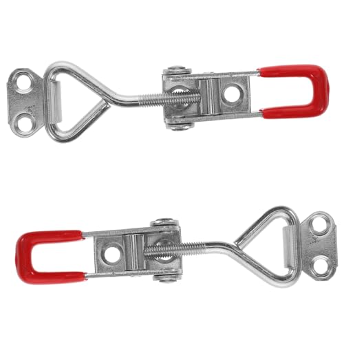 Sosoport 2 Stück Verstellbare Kippklemmen aus Robuste Spannverschlüsse für Türen und Möbel mit Flexibler Anpassungsfähigkeit und Kompakter Bauweise Sosoport 2 Stück Verstellbare Kippklemmen aus Robuste Spannverschlüsse für Türen und Möbel mit Flexibler Anpassungsfähigkeit und Kompakter Bauweise von Sosoport