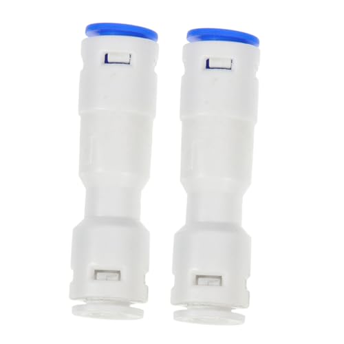 Sosoport 2 Stück Wasserfilter Anschlussstücke mit Rückflussventil Einwegventil für Wasserreiniger Installieren Langlebig und Druckbeständig Sosoport 2 Stück Wasserfilter Anschlussstücke mit Rückflussventil Einwegventil für Wasserreiniger Installieren Langlebig und Druckbeständig von Sosoport