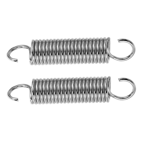 Sosoport 2 Stück Zugfeder mit Haken Verstellbar Federhaken für Hängesessel und Hängematte aus Robustem Material Einfache Montage ohne Werkzeug Vielseitig Einsetzbar zur Sicheren Aufhängung von Sosoport